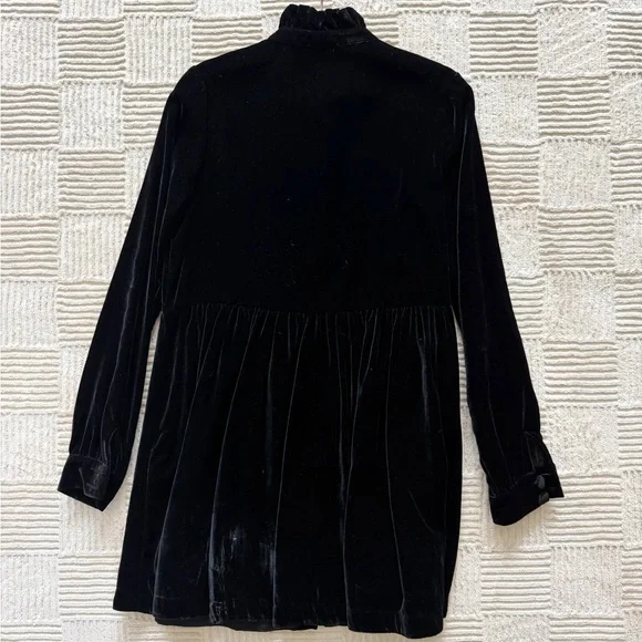 Sézane ‘Sybelle’ black velvet dress - Picture 4 of 6